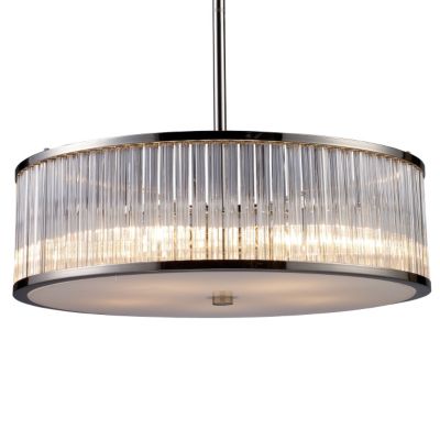 Braxton Drum Pendant/Semi-Flushmount by ELK Lighting - Starlight Lighting USA and Canada